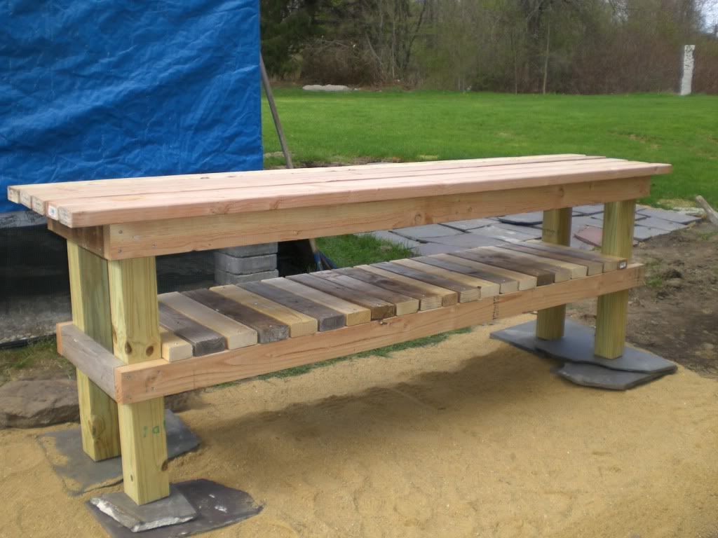 new potting bench